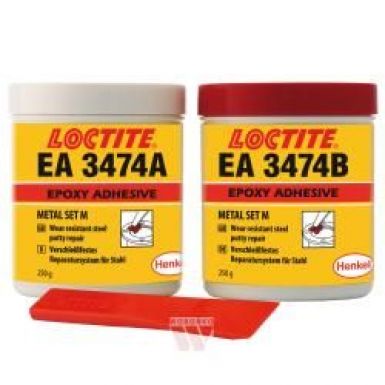Keo Loctite EA 3474 - 500 g (epoxy resin with graphite filler)